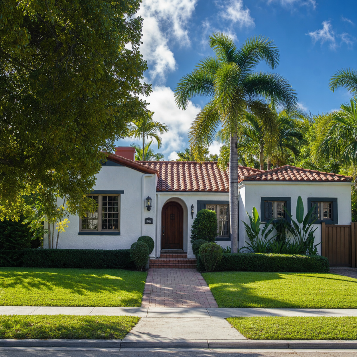 Florida residence developed in the Paiva style